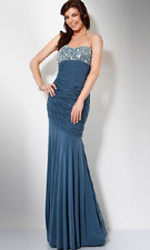 Jovani 7565 Grey Dress