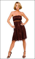 Kitty 4633 Brown Dress