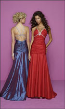 Mori Lee 7020 Blue/Red Dress