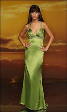 Studio 17 2747 Lime Silver Dress